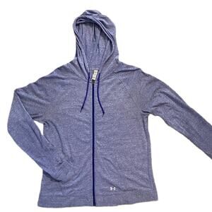 Under Armour Heat Gear Lightweight Full Zip Hoodie Size XL